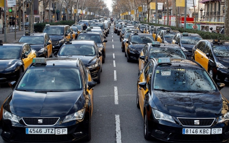 taxi para el mobile world congress